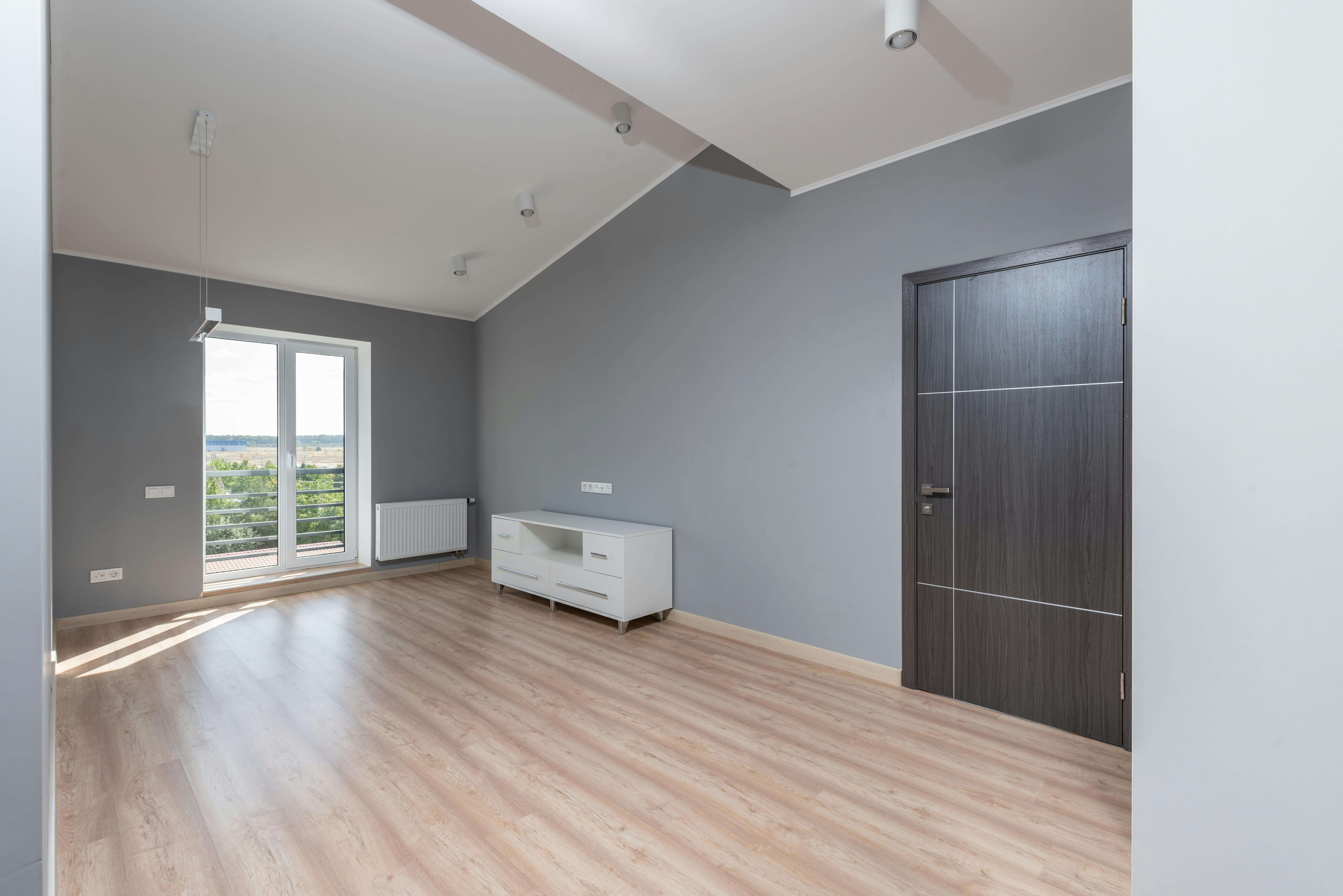 Before — empty room